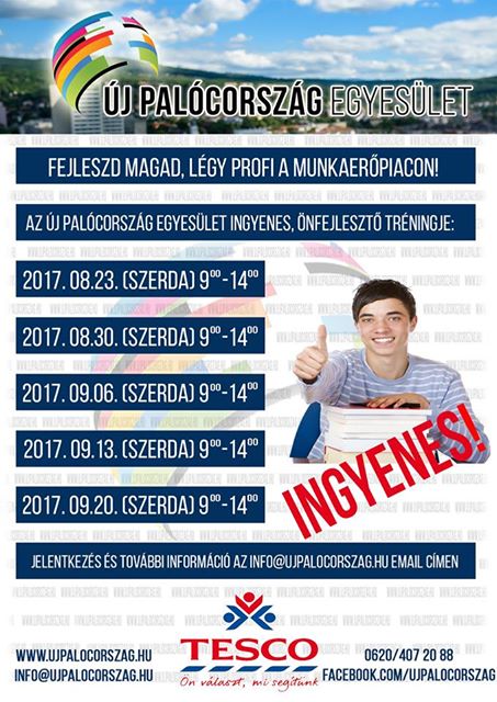 Új Palócország Egyesület tréningje