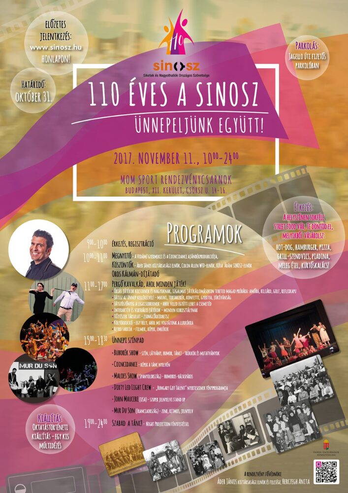 110 éves a SINOSZ