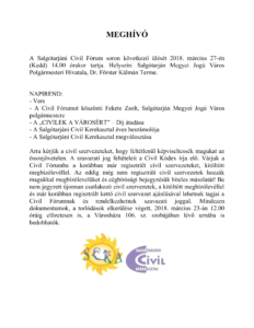 Civil Fórum 2018.03.27.