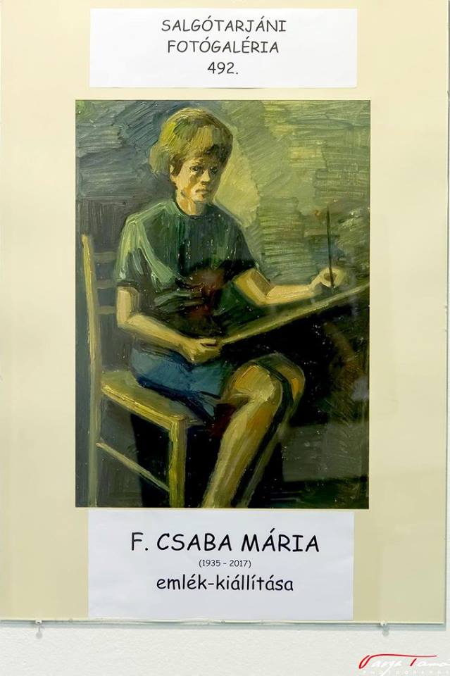 F. Csaba Mária emlék-kiállítása