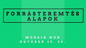 forrásteremtés alapok