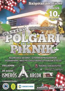 Gasztro Polgári Piknik plakát